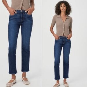 Paige Jeans Style: Cindy women's Size 32 Legendary Wash Blue High Waist Straight